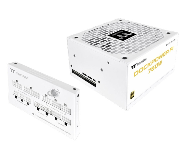 Thermaltake Dockpower FI 750W 80 Plus Gold modular ATX3.1 Gen5 Snow - 1608670 - zdjęcie 4